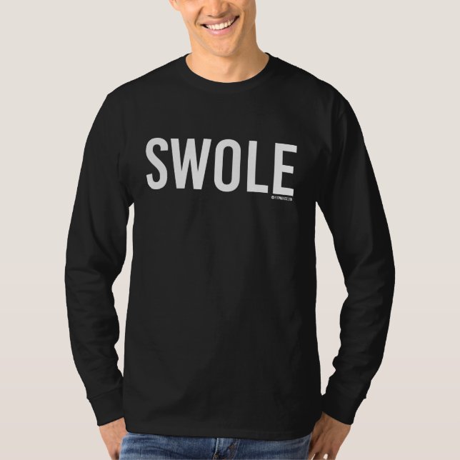 SWOLE -   Grabbkondition - .png Tee Shirt (Framsida)