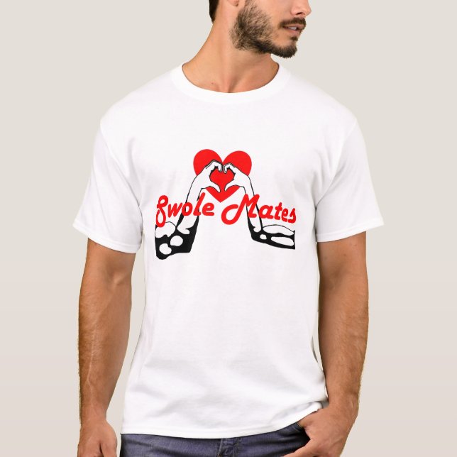 Swole kompisar tee (Framsida)