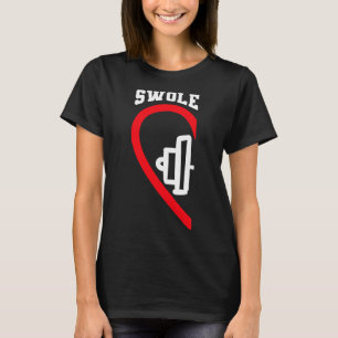 Swole Mates Cute Workout Matching Par Valentin T Shirt