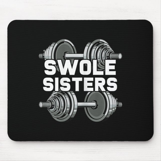 Swole Sisters PowerlyftGym Workout Swole Gainz Musmatta (Framsidan)