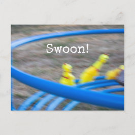 Swoon Gummi Kycklingar Vykort