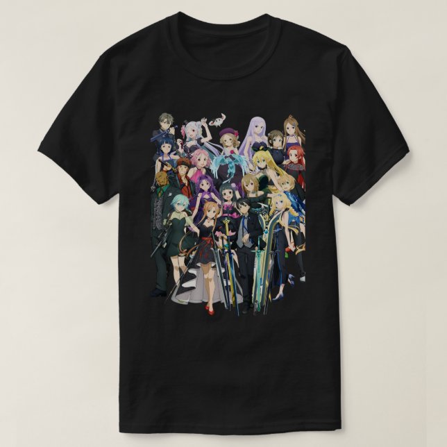 Sword Art Online Series T Shirt (Design framsida)