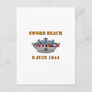 Sword Beach 1944 Vykort