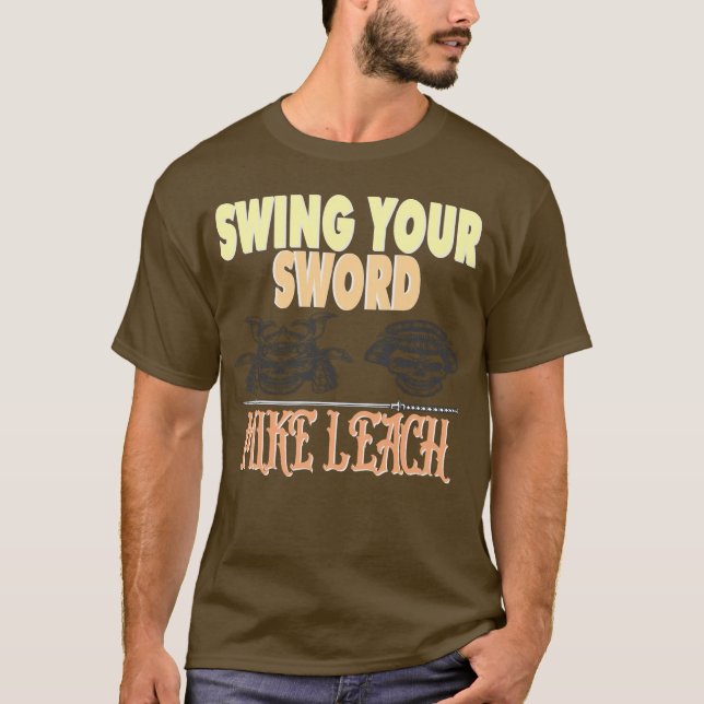 SWORD MIKE LEACH T SHIRT (Framsida)