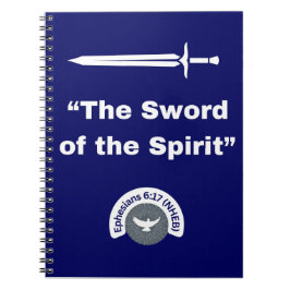 Sword of the Spirit - Spiral Photo Notebook Anteckningsbok