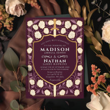 Sword & Shield Medieval Fantasy Monogram Bröllop