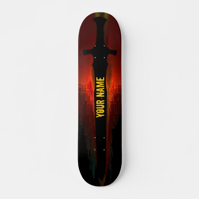 Sword Skateboard Bräda 19,5 Cm (Framsida)