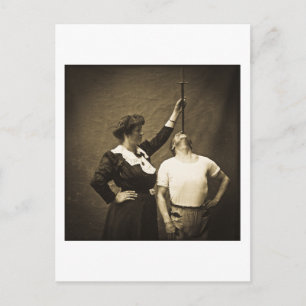 Sword Swallower och Vintage Sideshow-Freaker Vykort