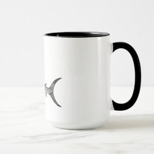 swordfish rånar, den vetenskapliga illustrationen mugg