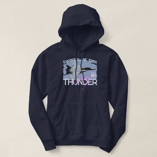 SWORDS OF JÄRN F-15 I RA'AM HOODIE (Design framsida)
