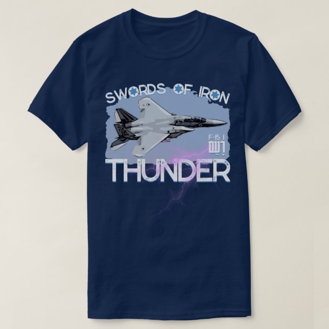 SWORDS OF JÄRN F-15 I RA'AM T SHIRT (Design framsida)