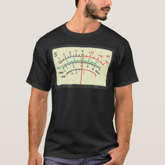 SWR Meter Amateur Ham Radio Novelty Distressed T Shirt