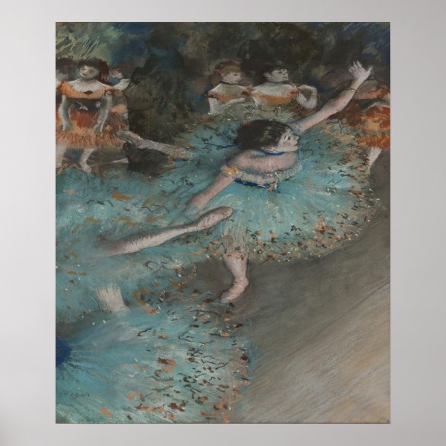 Swutningsdancer by Degas Poster (Framsidan)