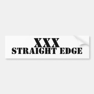 sXeklistermärke XXX Bildekal