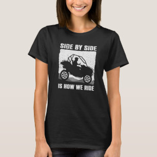 SxS För manar kvinnor SxS UTV sida vid sida Fordon T Shirt
