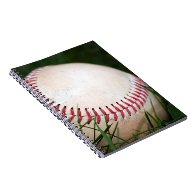 Sy för baseball anteckningsbok med spiral (Högra Sidan)