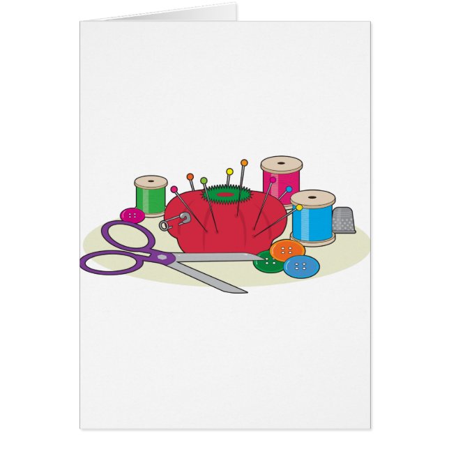 Sy Hälsningskort (Framsidan)