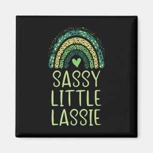 Sy Little Lie Kids St. Patrick's Day Barn Todd Magnet