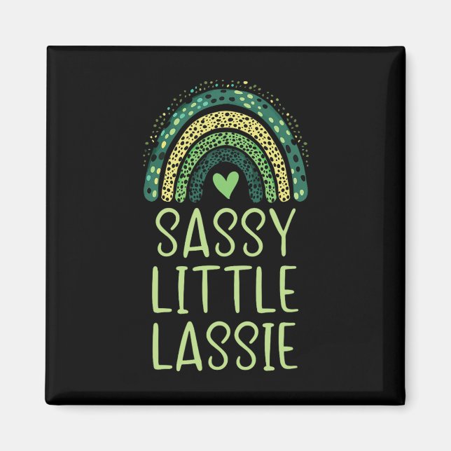 Sy Little Lie Kids St. Patrick's Day Barn Todd Magnet (Framsidan)