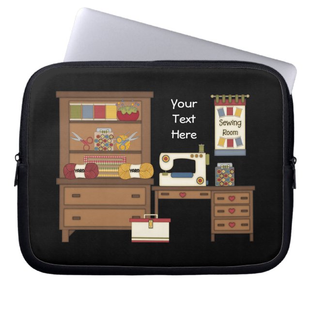 Sy rum 1 (anpassadet) laptop fodral (Framsidan)