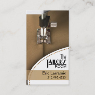 Sy: Skräddare sömmerska, formgivare, Seamstress Visitkort