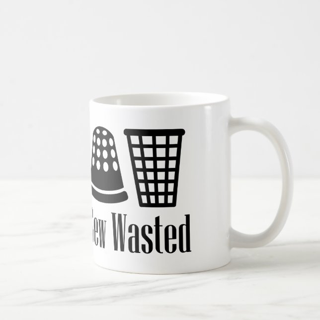 Sy Slöseri Sy och Dricka Kaffemugg (Höger)