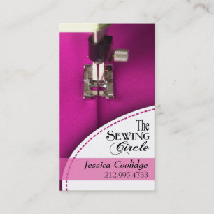 Sy: Sömmerska skräddare, formgivare, Seamstress Visitkort