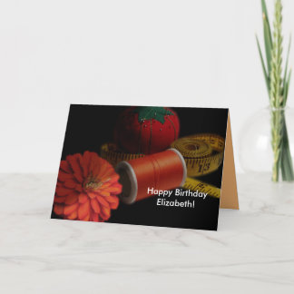 Sy tillförselfödelsedag kort