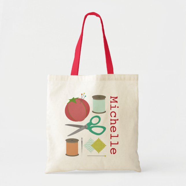 Sy toto hänga lös tygkasse (Framsidan)