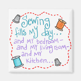 Syande fyllningar mina dagar magnet