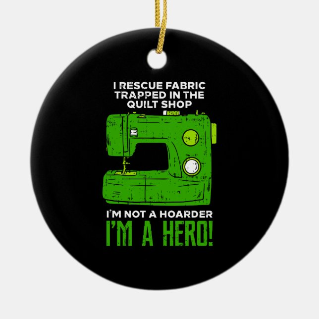 Syande Julgransprydnad Keramik (Framsidan)