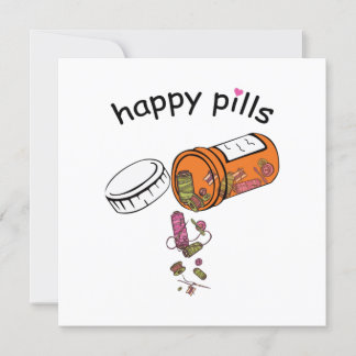 Syande | Lycklig Pills Sewing Inbjudningar