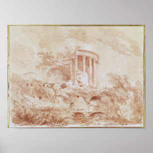 Sybil at Tivoli-templet Poster