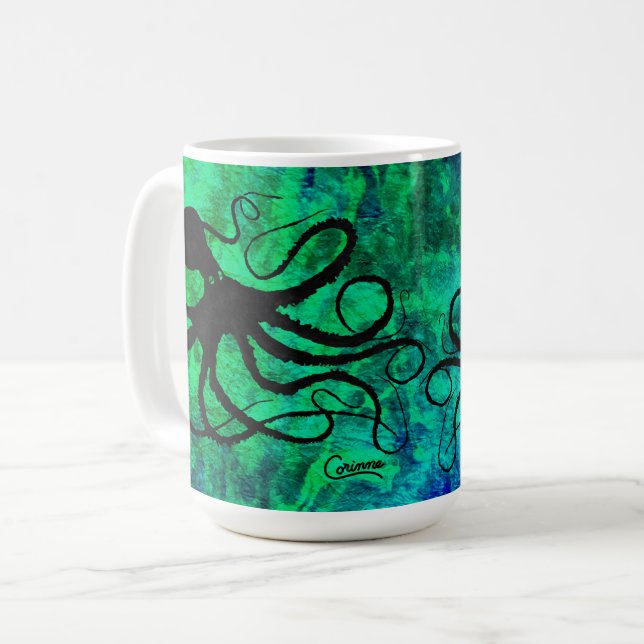 Sybilles Octopus - 15 oz. Mugg (Framsida vänster)