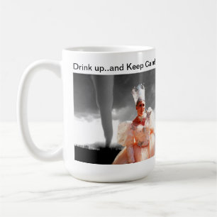 Sybils "drink upp… och Mug. för behållalugn" Kaffemugg