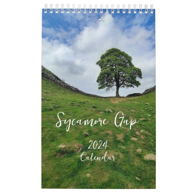 Sycamore Gap 2024-kalender Kalender (Baksida)