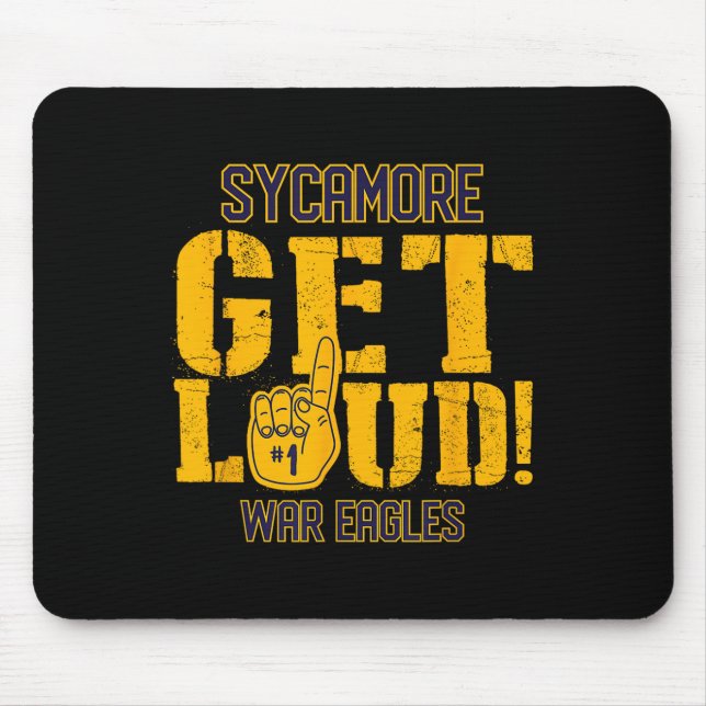 Sycamore High School Get Loud Krig Eagles Musmatta (Framsidan)