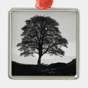 SycamoreGap keramisk prydnad Julgransprydnad Metall