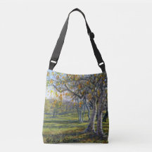 "Sycamores in the Fall" Tote Bag