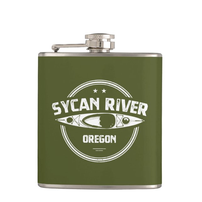 Sycan River Oregon Kanotpaddling Fickplunta (Framsidan)