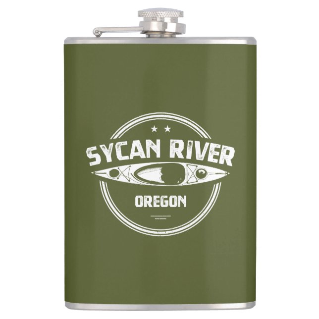 Sycan River Oregon Kayaking Fickplunta (Framsidan)