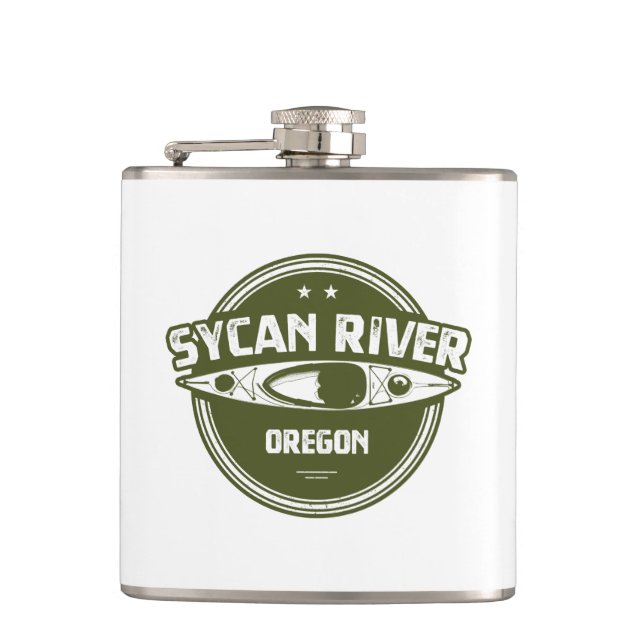 Sycan River Oregon Kayaking Fickplunta (Framsidan)