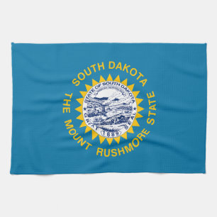 Syd-Dakota statsflagga Kökshandduk