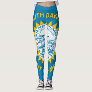 Syd-Dakotaflagga Leggings