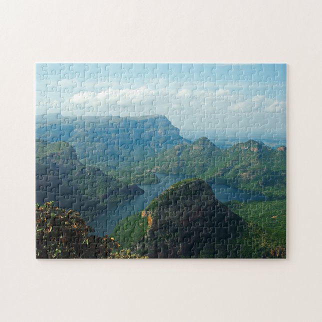 Syd Drakensberg Lake Ravine. Pussel (Horisontell)