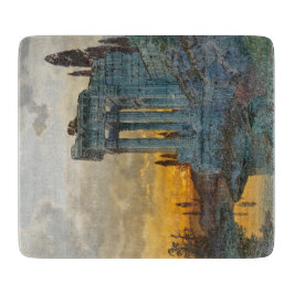 Syd-Italien med gamla romerska ruiner