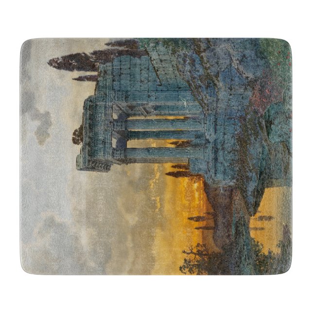 Syd-Italien med gamla romerska ruiner (Framsidan)