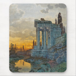 Syd-Italien med gamla romerska ruiner Musmatta