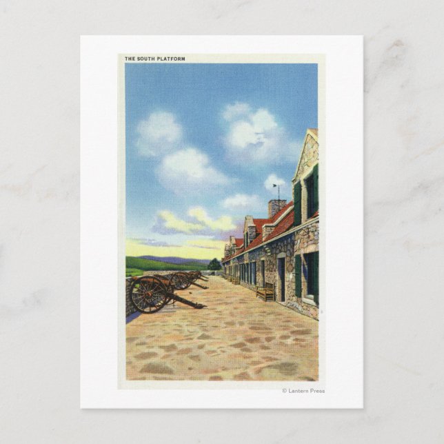 Syd-plattformen Vykort (Framsida)