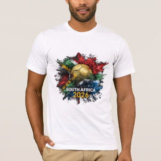 Sydafrika 2026 fotbollsskjorta för fans t shirt